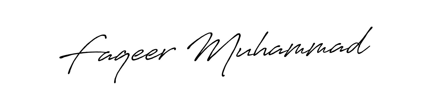 Make a beautiful signature design for name Faqeer Muhammad. Use this online signature maker to create a handwritten signature for free. Faqeer Muhammad signature style 7 images and pictures png