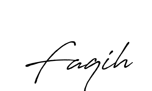 The best way (Antro_Vectra_Bolder) to make a short signature is to pick only two or three words in your name. The name Faqih include a total of six letters. For converting this name. Faqih signature style 7 images and pictures png