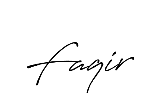 You should practise on your own different ways (Antro_Vectra_Bolder) to write your name (Faqir) in signature. don't let someone else do it for you. Faqir signature style 7 images and pictures png