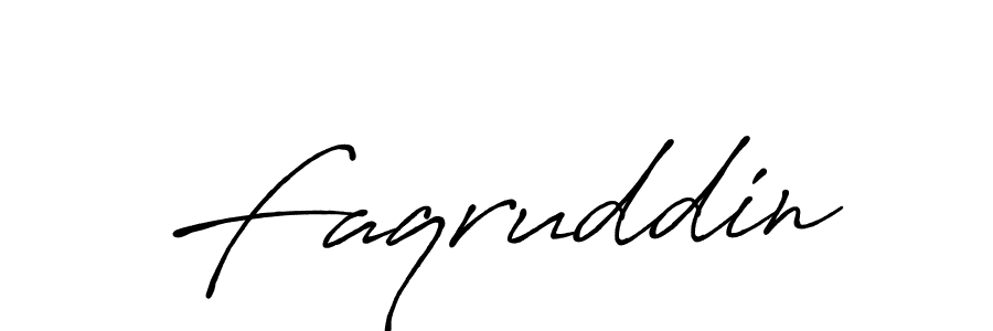 Also we have Faqruddin name is the best signature style. Create professional handwritten signature collection using Antro_Vectra_Bolder autograph style. Faqruddin signature style 7 images and pictures png