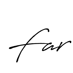 Use a signature maker to create a handwritten signature online. With this signature software, you can design (Antro_Vectra_Bolder) your own signature for name Far. Far signature style 7 images and pictures png