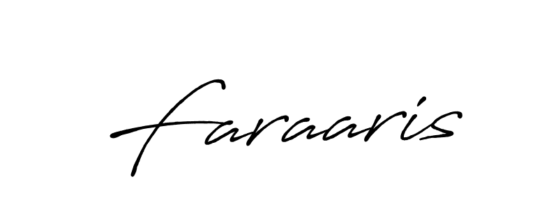 It looks lik you need a new signature style for name Faraaris. Design unique handwritten (Antro_Vectra_Bolder) signature with our free signature maker in just a few clicks. Faraaris signature style 7 images and pictures png