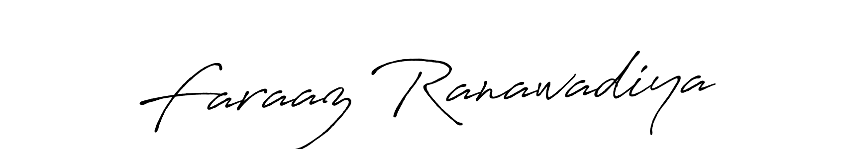 Also You can easily find your signature by using the search form. We will create Faraaz Ranawadiya name handwritten signature images for you free of cost using Antro_Vectra_Bolder sign style. Faraaz Ranawadiya signature style 7 images and pictures png