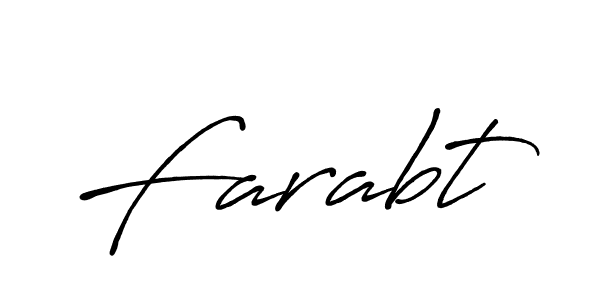 if you are searching for the best signature style for your name Farabt. so please give up your signature search. here we have designed multiple signature styles  using Antro_Vectra_Bolder. Farabt signature style 7 images and pictures png