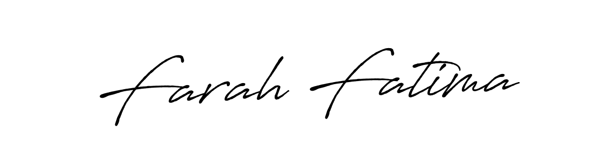 Make a short Farah Fatima signature style. Manage your documents anywhere anytime using Antro_Vectra_Bolder. Create and add eSignatures, submit forms, share and send files easily. Farah Fatima signature style 7 images and pictures png