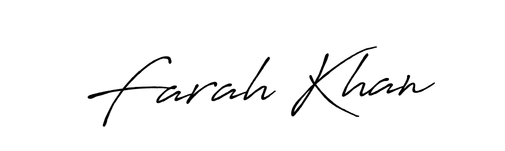 Antro_Vectra_Bolder is a professional signature style that is perfect for those who want to add a touch of class to their signature. It is also a great choice for those who want to make their signature more unique. Get Farah Khan name to fancy signature for free. Farah Khan signature style 7 images and pictures png