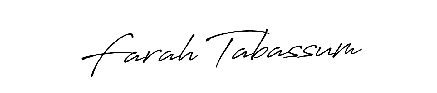 It looks lik you need a new signature style for name Farah Tabassum. Design unique handwritten (Antro_Vectra_Bolder) signature with our free signature maker in just a few clicks. Farah Tabassum signature style 7 images and pictures png