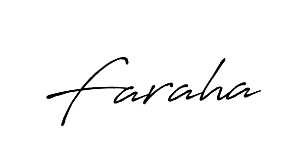 Also we have Faraha name is the best signature style. Create professional handwritten signature collection using Antro_Vectra_Bolder autograph style. Faraha signature style 7 images and pictures png