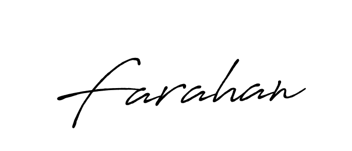 Farahan stylish signature style. Best Handwritten Sign (Antro_Vectra_Bolder) for my name. Handwritten Signature Collection Ideas for my name Farahan. Farahan signature style 7 images and pictures png