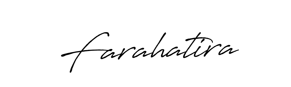 Also we have Farahatira name is the best signature style. Create professional handwritten signature collection using Antro_Vectra_Bolder autograph style. Farahatira signature style 7 images and pictures png