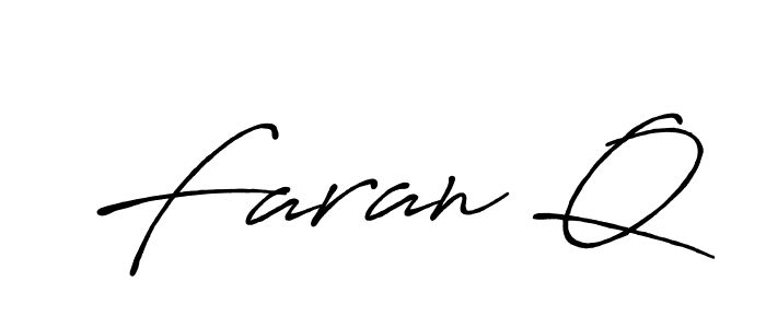 Make a short Faran Q signature style. Manage your documents anywhere anytime using Antro_Vectra_Bolder. Create and add eSignatures, submit forms, share and send files easily. Faran Q signature style 7 images and pictures png