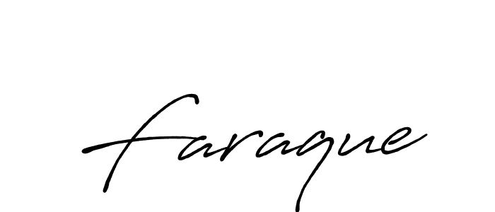 if you are searching for the best signature style for your name Faraque. so please give up your signature search. here we have designed multiple signature styles  using Antro_Vectra_Bolder. Faraque signature style 7 images and pictures png