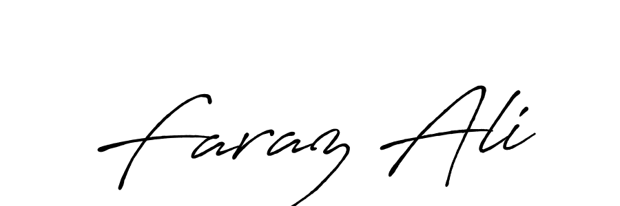 How to make Faraz Ali signature? Antro_Vectra_Bolder is a professional autograph style. Create handwritten signature for Faraz Ali name. Faraz Ali signature style 7 images and pictures png