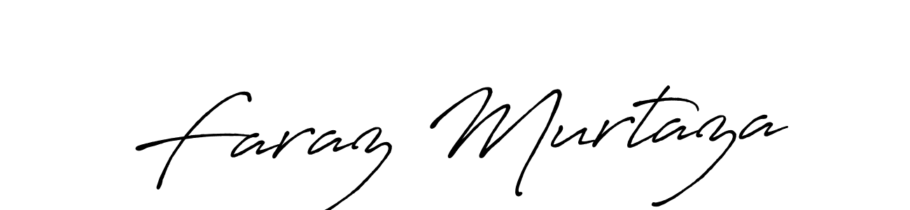 How to make Faraz Murtaza signature? Antro_Vectra_Bolder is a professional autograph style. Create handwritten signature for Faraz Murtaza name. Faraz Murtaza signature style 7 images and pictures png