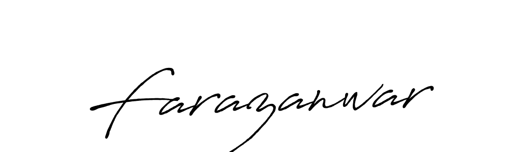 Also You can easily find your signature by using the search form. We will create Farazanwar name handwritten signature images for you free of cost using Antro_Vectra_Bolder sign style. Farazanwar signature style 7 images and pictures png