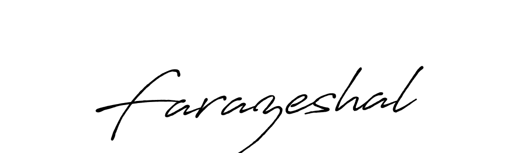 How to make Farazeshal signature? Antro_Vectra_Bolder is a professional autograph style. Create handwritten signature for Farazeshal name. Farazeshal signature style 7 images and pictures png