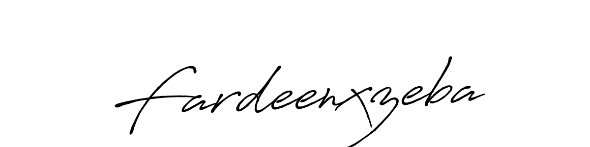 How to make Fardeenxzeba name signature. Use Antro_Vectra_Bolder style for creating short signs online. This is the latest handwritten sign. Fardeenxzeba signature style 7 images and pictures png