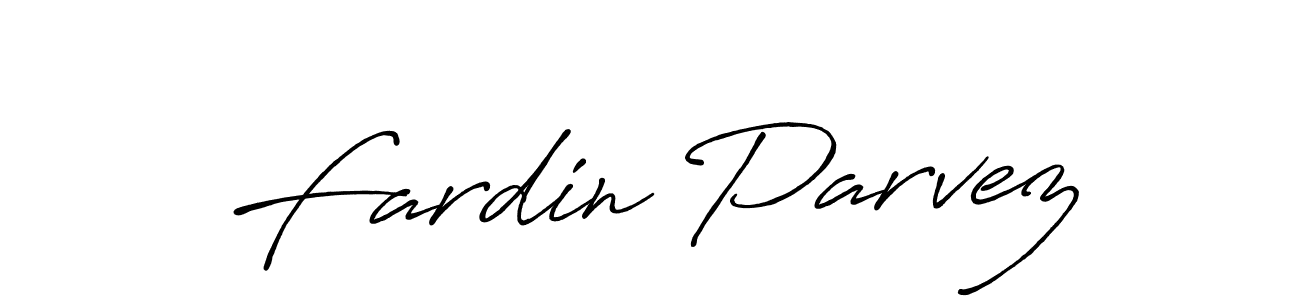 Make a beautiful signature design for name Fardin Parvez. Use this online signature maker to create a handwritten signature for free. Fardin Parvez signature style 7 images and pictures png