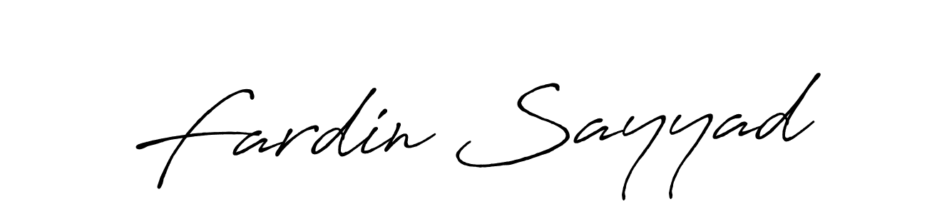 You should practise on your own different ways (Antro_Vectra_Bolder) to write your name (Fardin Sayyad) in signature. don't let someone else do it for you. Fardin Sayyad signature style 7 images and pictures png