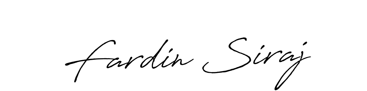 Similarly Antro_Vectra_Bolder is the best handwritten signature design. Signature creator online .You can use it as an online autograph creator for name Fardin Siraj. Fardin Siraj signature style 7 images and pictures png