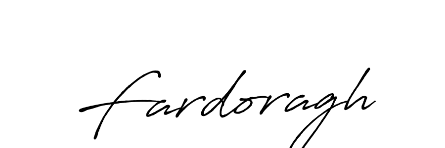 How to make Fardoragh name signature. Use Antro_Vectra_Bolder style for creating short signs online. This is the latest handwritten sign. Fardoragh signature style 7 images and pictures png