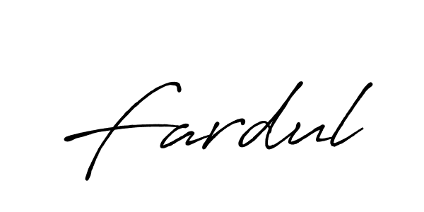 How to make Fardul signature? Antro_Vectra_Bolder is a professional autograph style. Create handwritten signature for Fardul name. Fardul signature style 7 images and pictures png