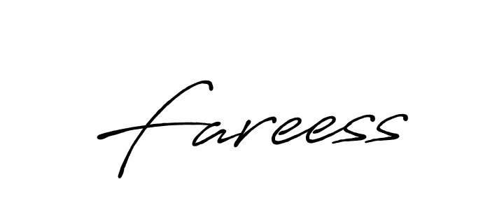 Similarly Antro_Vectra_Bolder is the best handwritten signature design. Signature creator online .You can use it as an online autograph creator for name Fareess. Fareess signature style 7 images and pictures png