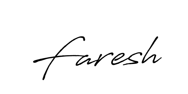 It looks lik you need a new signature style for name Faresh. Design unique handwritten (Antro_Vectra_Bolder) signature with our free signature maker in just a few clicks. Faresh signature style 7 images and pictures png