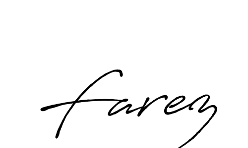 How to make Farez signature? Antro_Vectra_Bolder is a professional autograph style. Create handwritten signature for Farez name. Farez signature style 7 images and pictures png