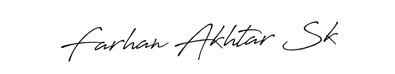 Make a beautiful signature design for name Farhan Akhtar Sk. Use this online signature maker to create a handwritten signature for free. Farhan Akhtar Sk signature style 7 images and pictures png