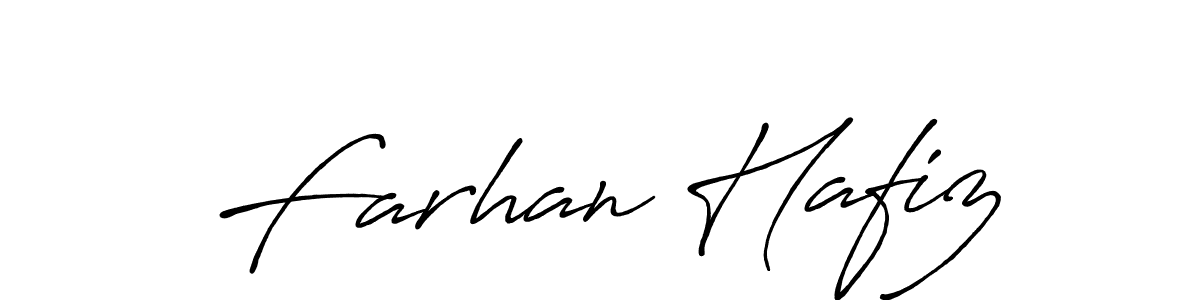 Farhan Hafiz stylish signature style. Best Handwritten Sign (Antro_Vectra_Bolder) for my name. Handwritten Signature Collection Ideas for my name Farhan Hafiz. Farhan Hafiz signature style 7 images and pictures png