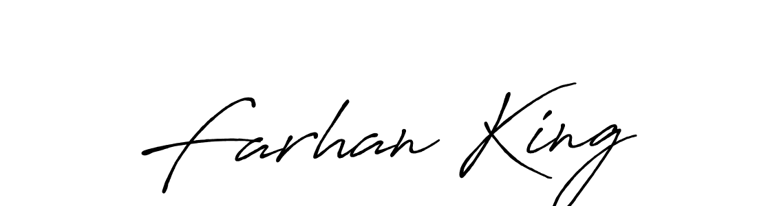 Make a beautiful signature design for name Farhan King. Use this online signature maker to create a handwritten signature for free. Farhan King signature style 7 images and pictures png