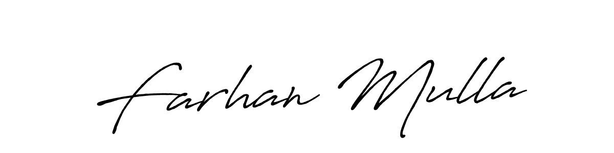 How to Draw Farhan Mulla signature style? Antro_Vectra_Bolder is a latest design signature styles for name Farhan Mulla. Farhan Mulla signature style 7 images and pictures png