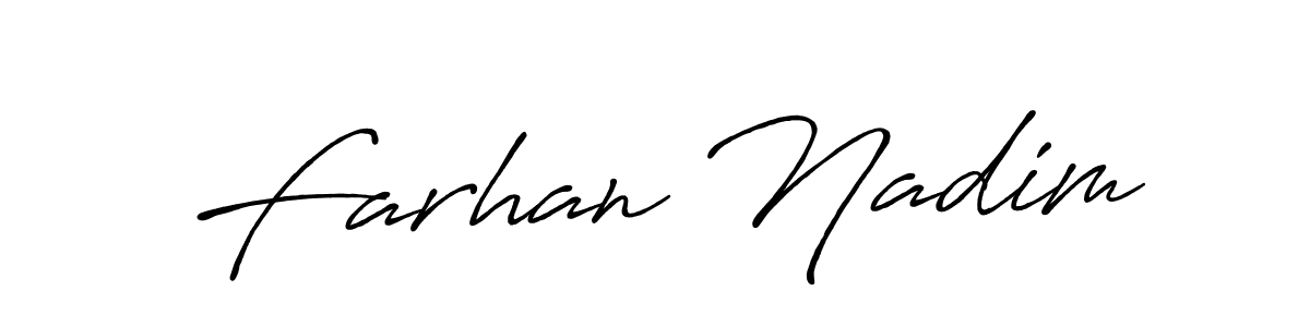 How to Draw Farhan Nadim signature style? Antro_Vectra_Bolder is a latest design signature styles for name Farhan Nadim. Farhan Nadim signature style 7 images and pictures png