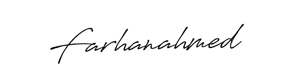 if you are searching for the best signature style for your name Farhanahmed. so please give up your signature search. here we have designed multiple signature styles  using Antro_Vectra_Bolder. Farhanahmed signature style 7 images and pictures png