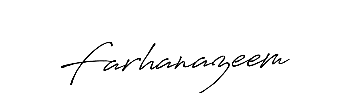 How to make Farhanazeem name signature. Use Antro_Vectra_Bolder style for creating short signs online. This is the latest handwritten sign. Farhanazeem signature style 7 images and pictures png