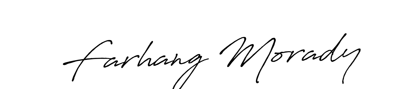 Once you've used our free online signature maker to create your best signature Antro_Vectra_Bolder style, it's time to enjoy all of the benefits that Farhang Morady name signing documents. Farhang Morady signature style 7 images and pictures png