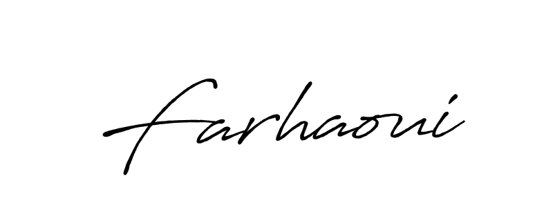 Also we have Farhaoui name is the best signature style. Create professional handwritten signature collection using Antro_Vectra_Bolder autograph style. Farhaoui signature style 7 images and pictures png