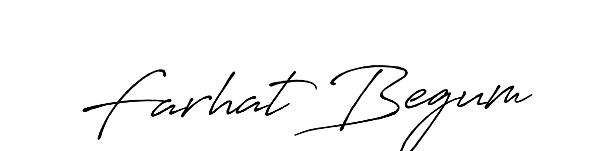 Also You can easily find your signature by using the search form. We will create Farhat Begum name handwritten signature images for you free of cost using Antro_Vectra_Bolder sign style. Farhat Begum signature style 7 images and pictures png
