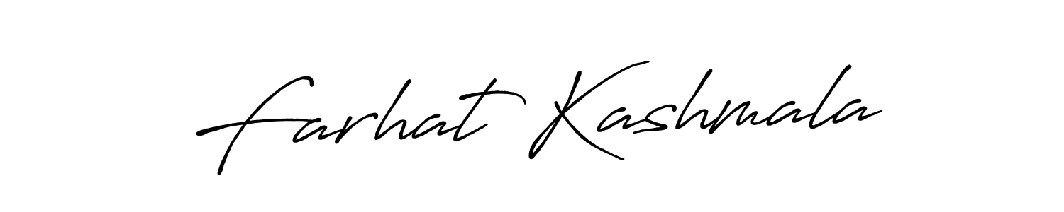 How to Draw Farhat Kashmala signature style? Antro_Vectra_Bolder is a latest design signature styles for name Farhat Kashmala. Farhat Kashmala signature style 7 images and pictures png