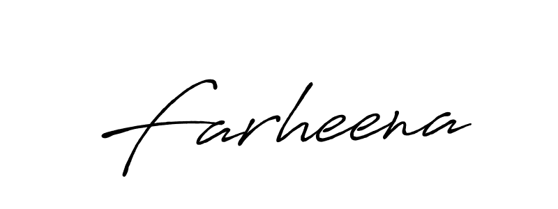 It looks lik you need a new signature style for name Farheena. Design unique handwritten (Antro_Vectra_Bolder) signature with our free signature maker in just a few clicks. Farheena signature style 7 images and pictures png