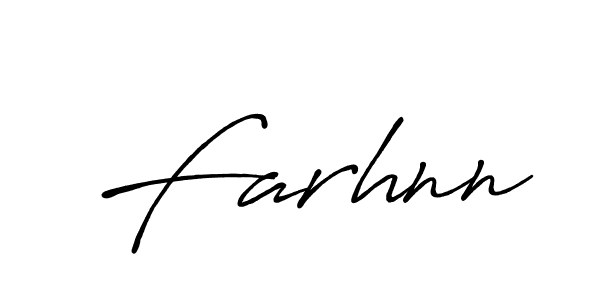 The best way (Antro_Vectra_Bolder) to make a short signature is to pick only two or three words in your name. The name Farhnn include a total of six letters. For converting this name. Farhnn signature style 7 images and pictures png