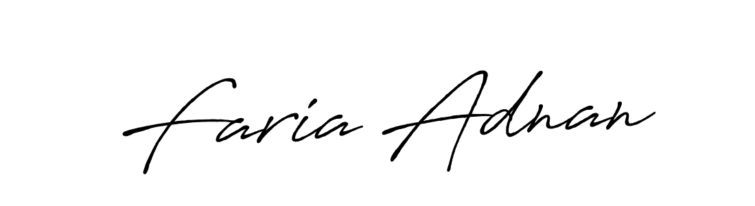 How to Draw Faria Adnan signature style? Antro_Vectra_Bolder is a latest design signature styles for name Faria Adnan. Faria Adnan signature style 7 images and pictures png