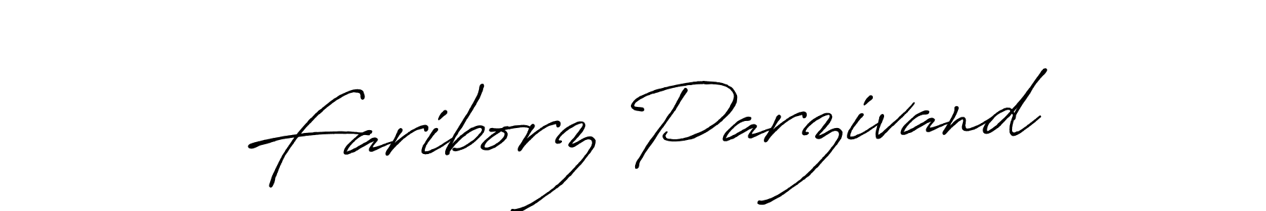 How to Draw Fariborz Parzivand signature style? Antro_Vectra_Bolder is a latest design signature styles for name Fariborz Parzivand. Fariborz Parzivand signature style 7 images and pictures png
