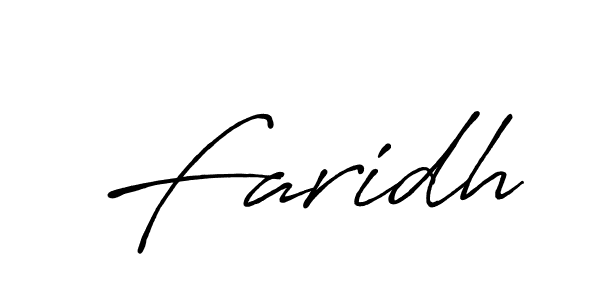 You should practise on your own different ways (Antro_Vectra_Bolder) to write your name (Faridh) in signature. don't let someone else do it for you. Faridh signature style 7 images and pictures png