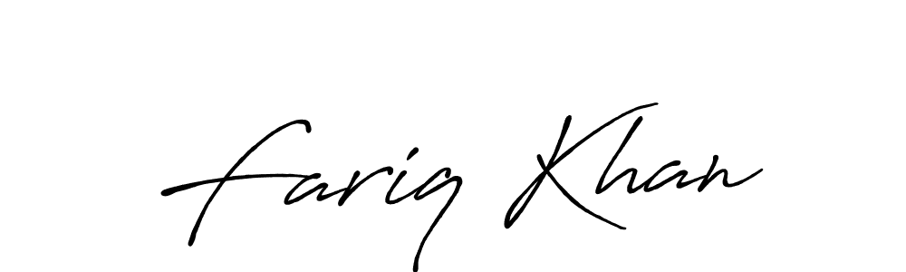 Also You can easily find your signature by using the search form. We will create Fariq Khan name handwritten signature images for you free of cost using Antro_Vectra_Bolder sign style. Fariq Khan signature style 7 images and pictures png