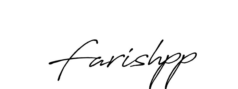 if you are searching for the best signature style for your name Farishpp. so please give up your signature search. here we have designed multiple signature styles  using Antro_Vectra_Bolder. Farishpp signature style 7 images and pictures png