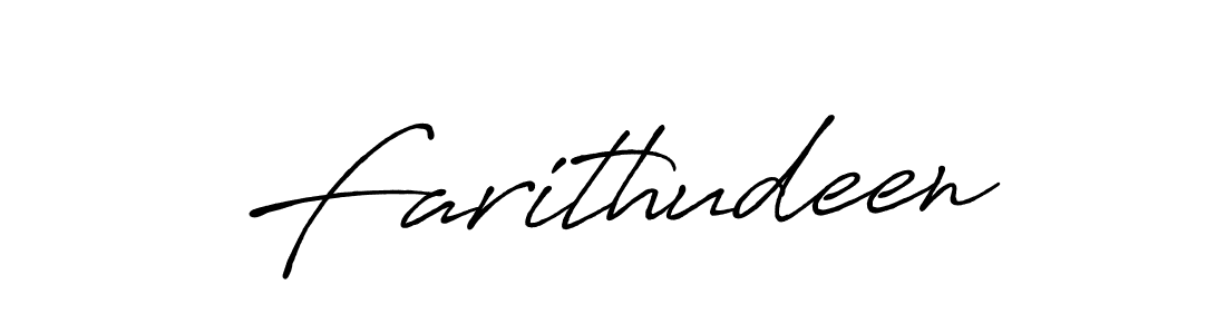It looks lik you need a new signature style for name Farithudeen. Design unique handwritten (Antro_Vectra_Bolder) signature with our free signature maker in just a few clicks. Farithudeen signature style 7 images and pictures png