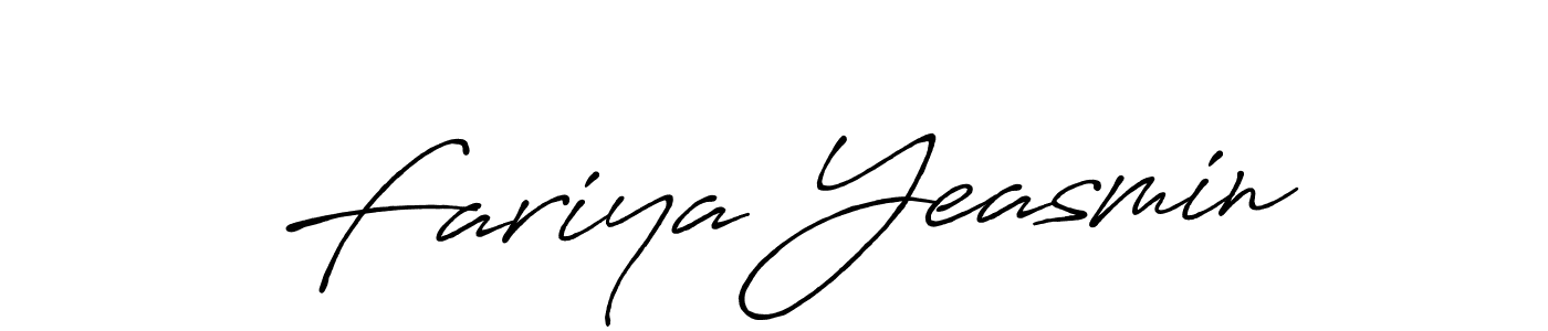 This is the best signature style for the Fariya Yeasmin name. Also you like these signature font (Antro_Vectra_Bolder). Mix name signature. Fariya Yeasmin signature style 7 images and pictures png