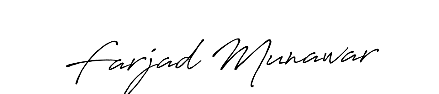 Once you've used our free online signature maker to create your best signature Antro_Vectra_Bolder style, it's time to enjoy all of the benefits that Farjad Munawar name signing documents. Farjad Munawar signature style 7 images and pictures png